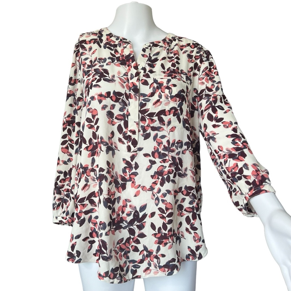 NYDJ - Womens Floral Top - Oversized SM/MD